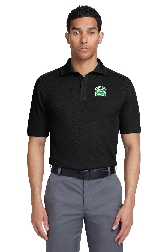 NWBA Officially Licensed: Music City Thunder - Men's - Nike Dri-FIT Polo