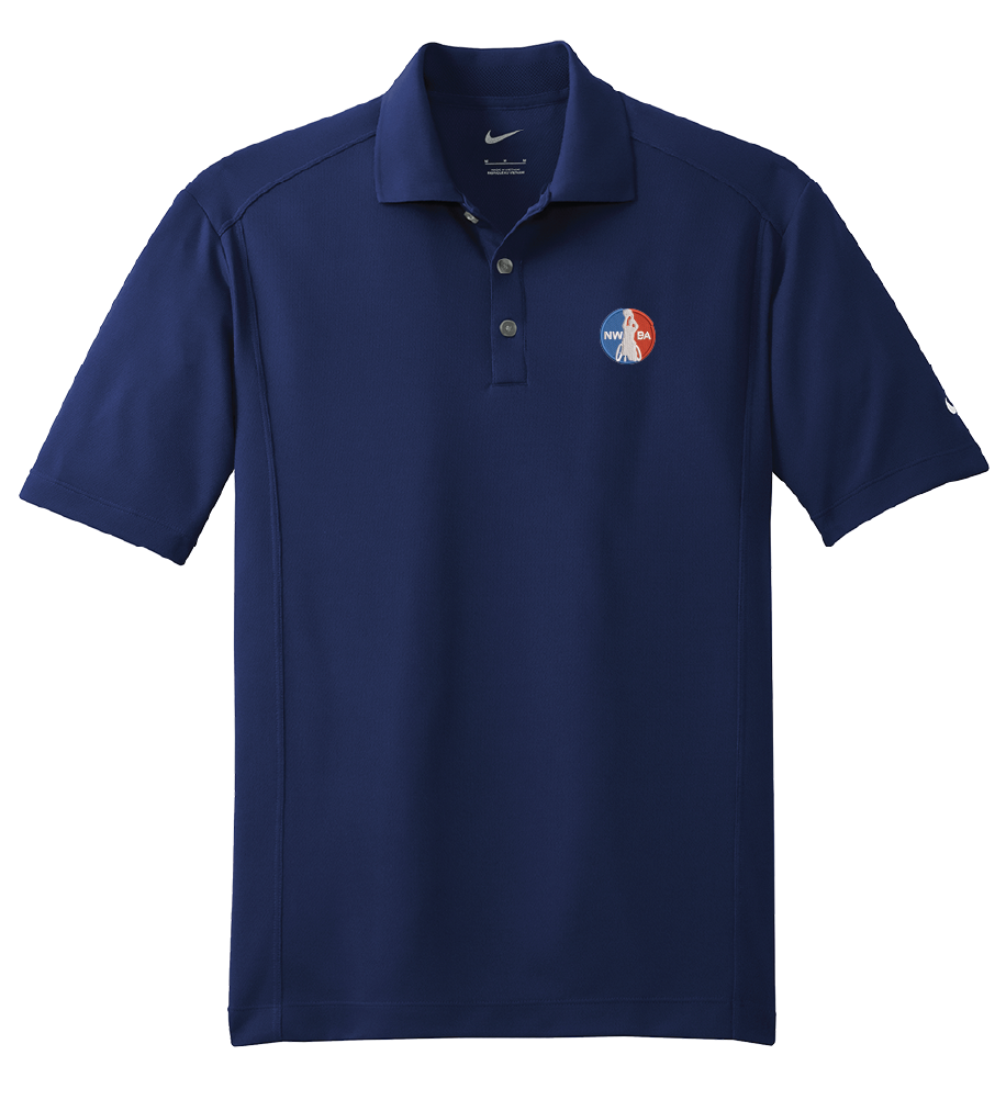 NWBA Officially Licensed: Men's Nike Dri-FIT Polo
