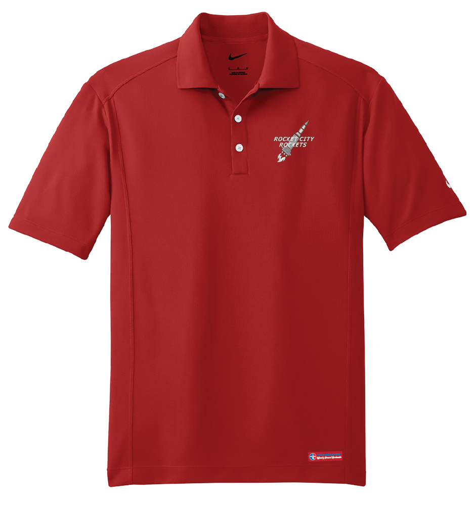 NWBA Officially Licensed: Rocket City Rockets - Men's - Nike Dri-FIT Polo
