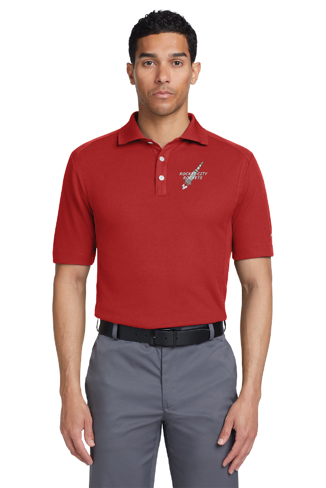 NWBA Officially Licensed: Rocket City Rockets - Men's - Nike Dri-FIT Polo