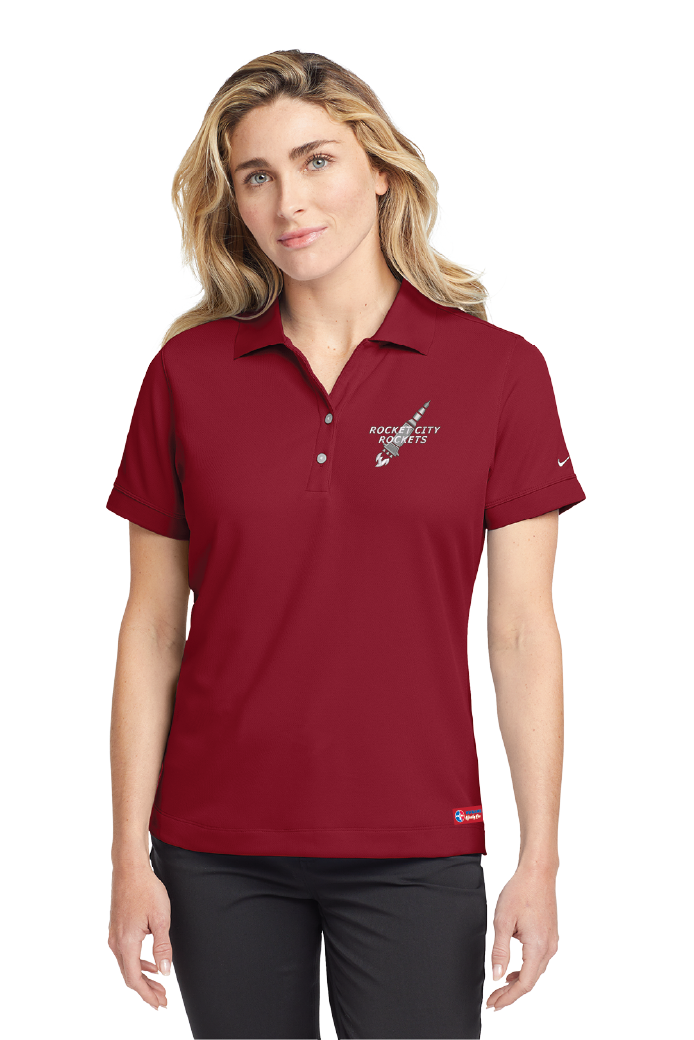 NWBA Officially Licensed: Rocket City Rockets - Women's - Nike Dri-FIT Polo