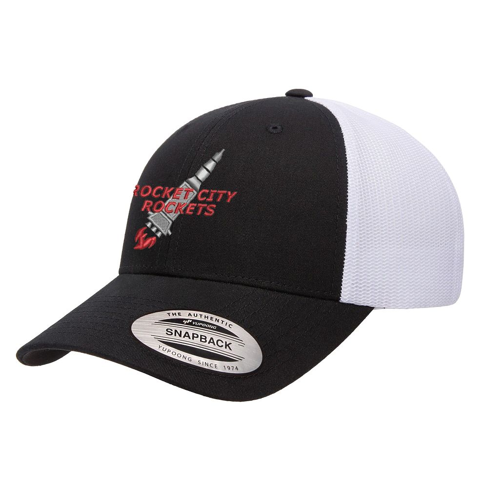 NWBA Officially Licensed - Rocket City Rockets - Trucker Style Cap