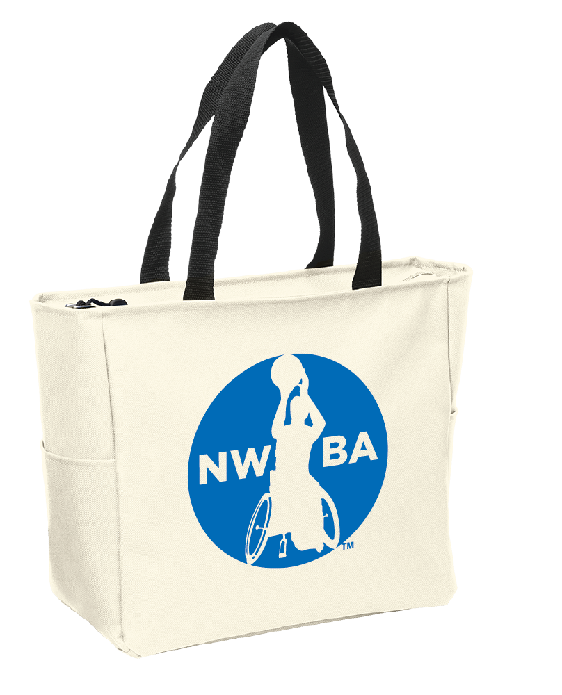 NWBA Officially Licensed - Game Day Zip Tote