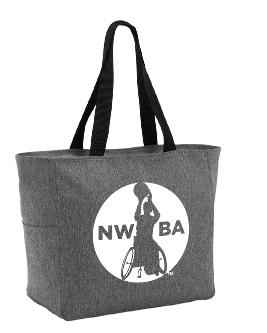 NWBA Officially Licensed - Game Day Zip Tote