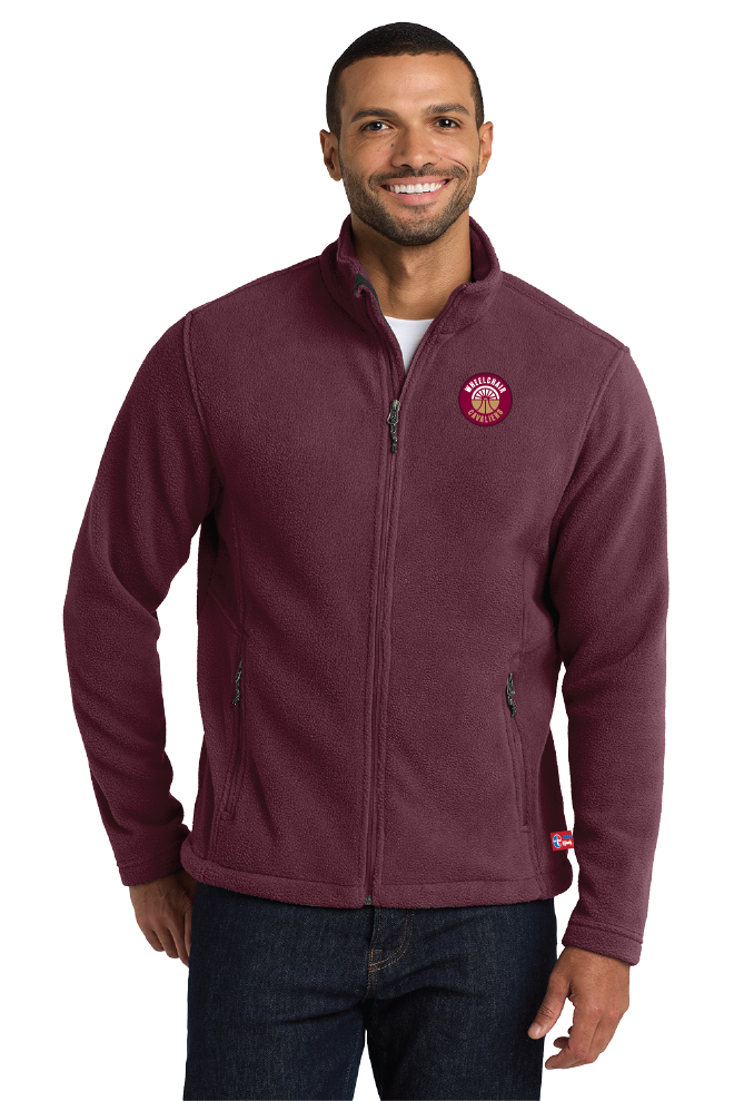 NWBA Officially Licensed - Cleveland Wheelchair Cavaliers - Men's Heavy Microfleece Jacket