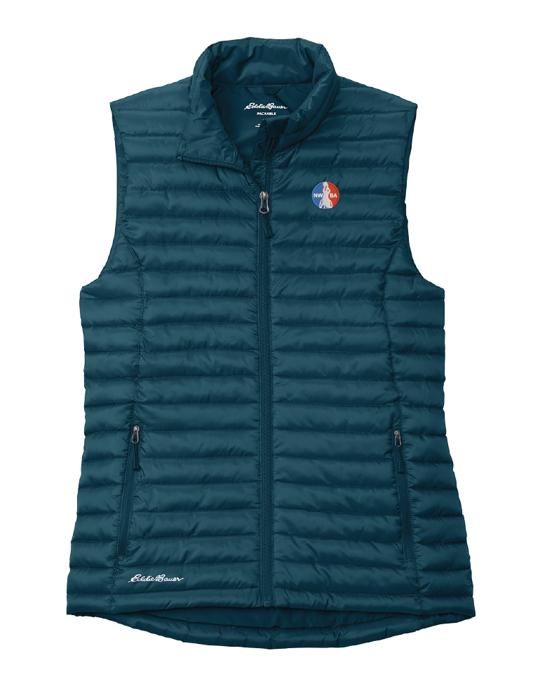 NWBA Officially Licensed - Quilted Puff Vest - Women