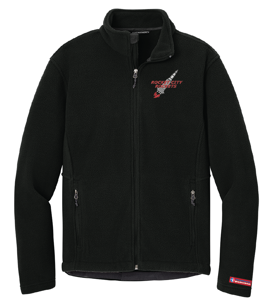 NWBA Officially Licensed - Rocket City Rockets - Men's Microfleece Jacket