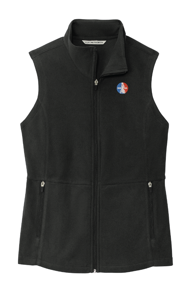 NWBA Officially Licensed - "Port Authority® Women's Accord Microfleece Vest"
