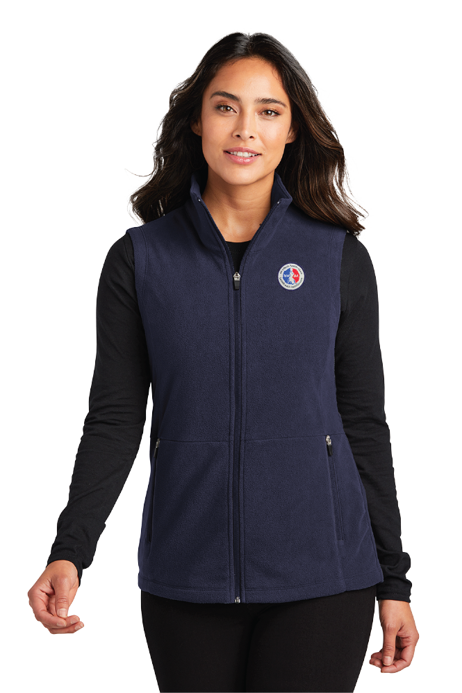 NWBA Officially Licensed - "Port Authority® Women's Accord Microfleece Vest"
