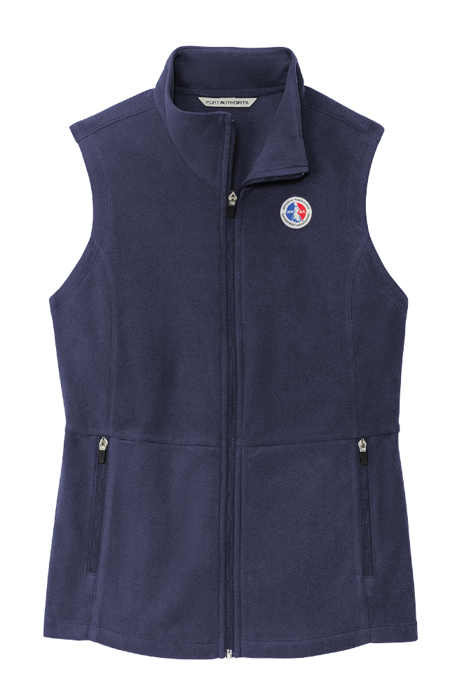 NWBA Officially Licensed - "Port Authority® Women's Accord Microfleece Vest"