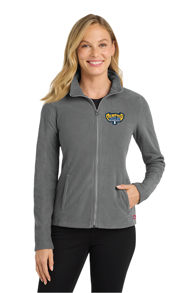 NWBA Officially Licensed - Memphis Rollin Grizzlies - Women's Microfleece Jacket