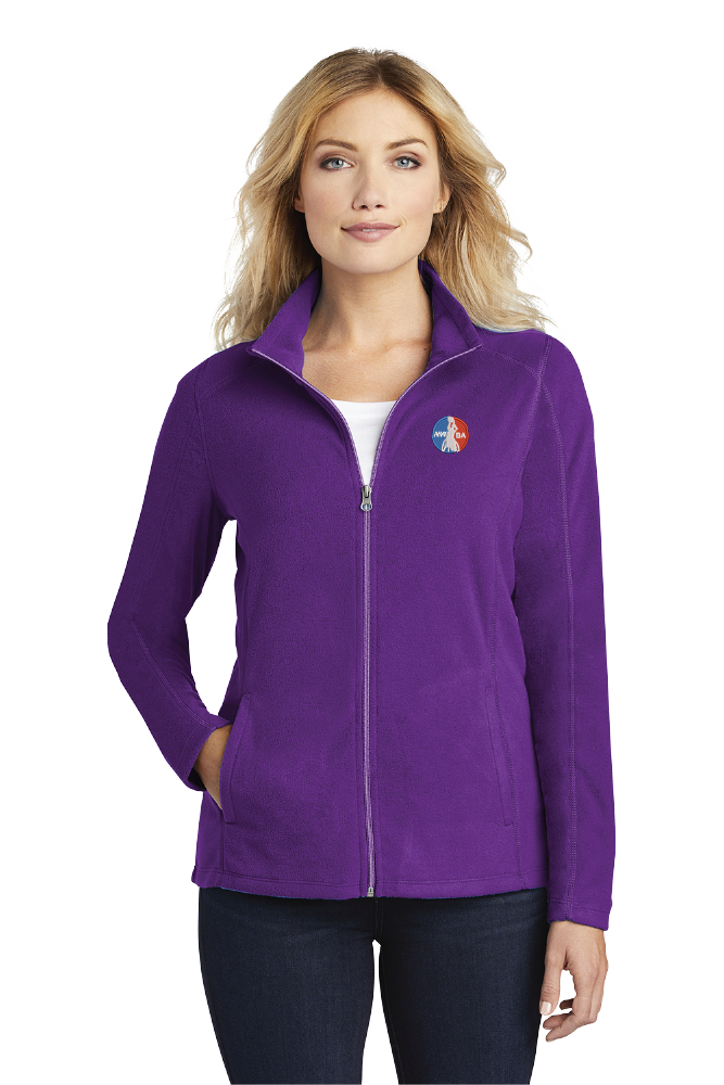 NWBA Officially Licensed - "Port Authority® Women's Microfleece Jacket"