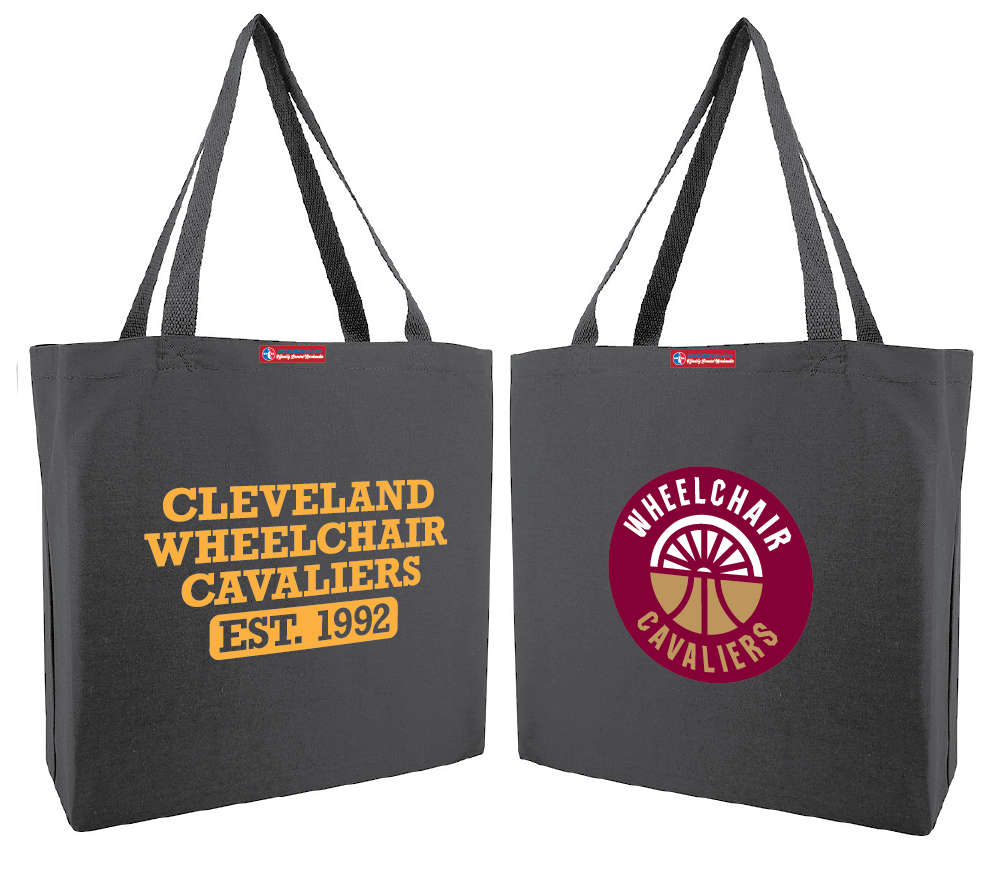 NWBA Officially Licensed - Cleveland Wheelchair Cavaliers - Canvas Tote