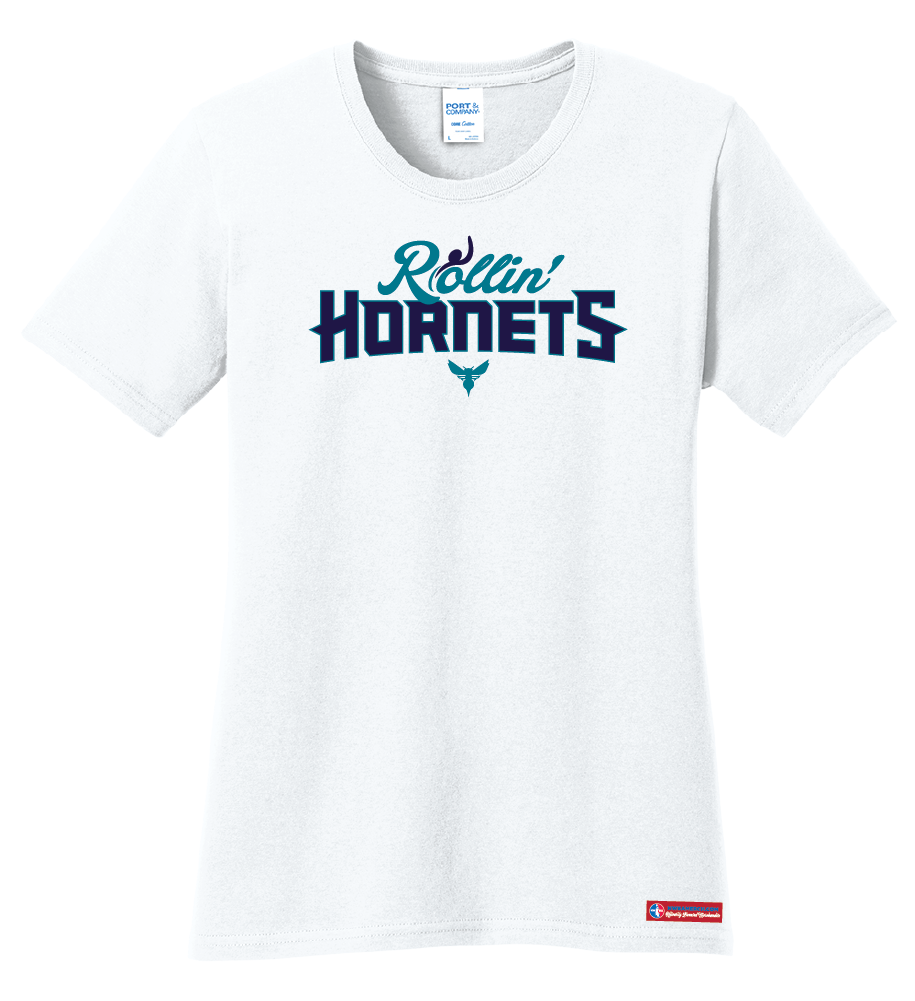 NWBA Officially Licensed - Rollin' Hornets - Women's - T-Shirt - Cotton