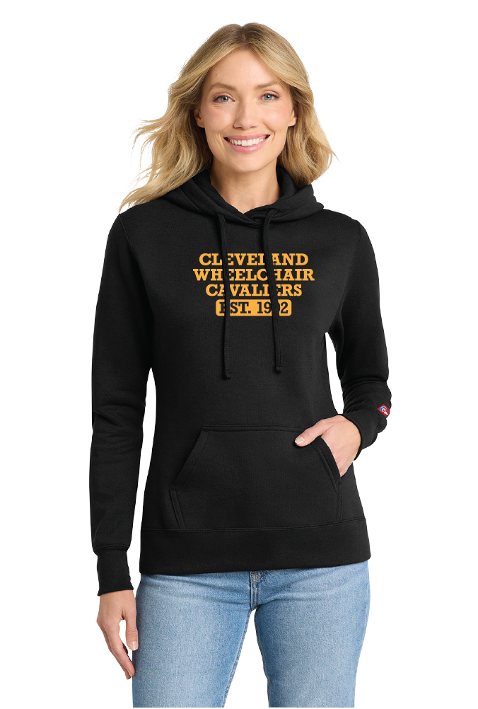 NWBA Officially Licensed - Cleveland Wheelchair Cavaliers - Women's Fleece Hoodie