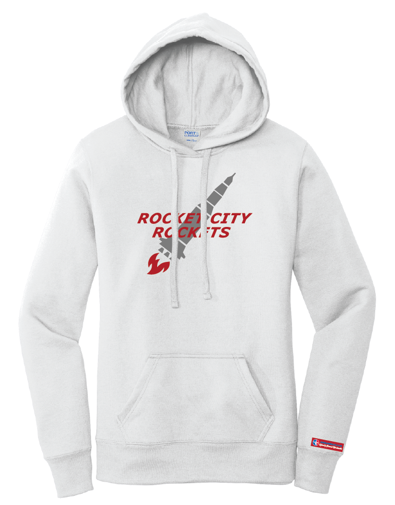 NWBA Officially Licensed - Rocket City Rockets - Women's Fleece Hoodie