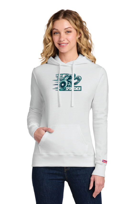 NWBA Officially Licensed - Port City Spokesmen - Women's Fleece Hoodie