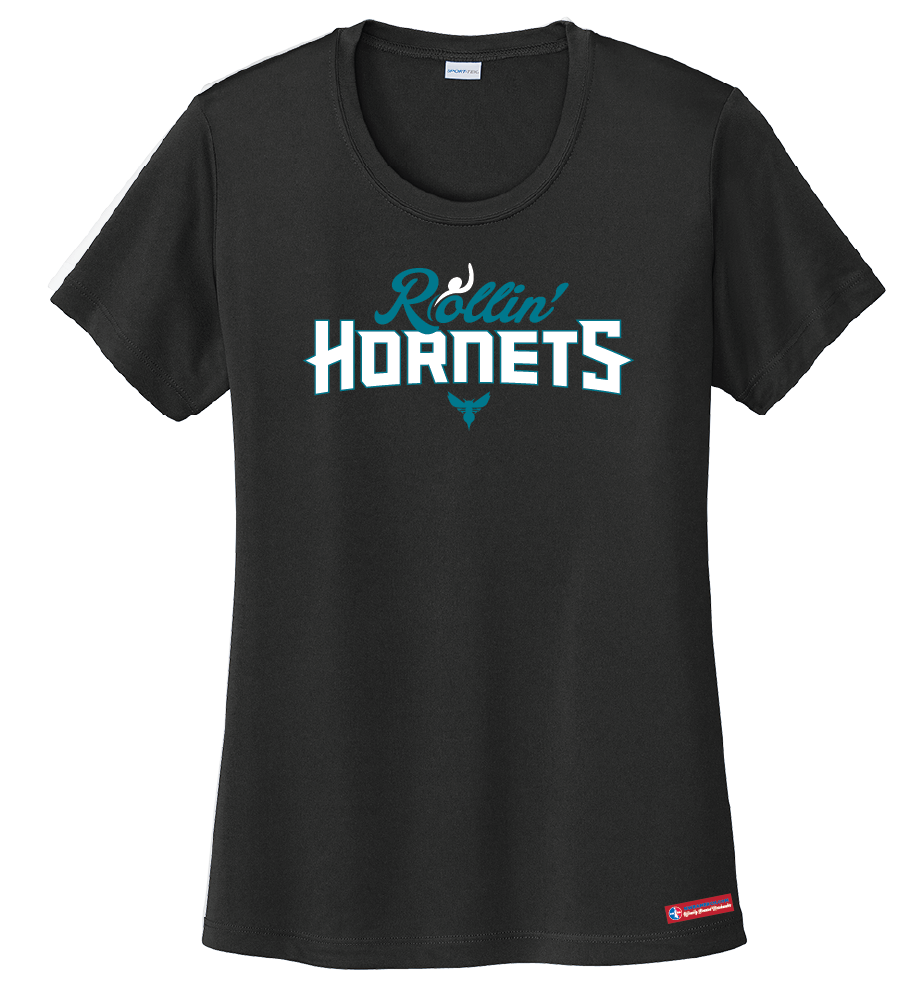 NWBA Officially Licensed - Rollin' Hornets - Women's - T-Shirt - Performance