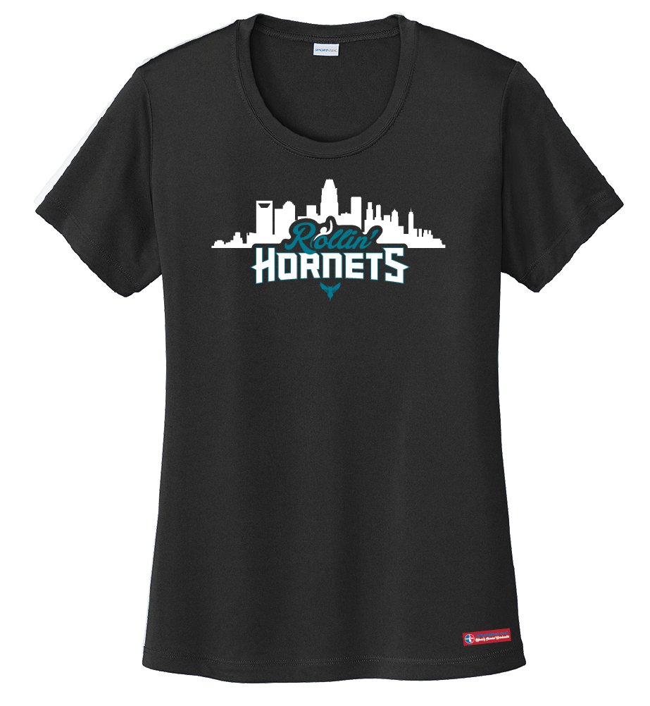 NWBA Officially Licensed - Rollin' Hornets - Women's - T-Shirt - Performance