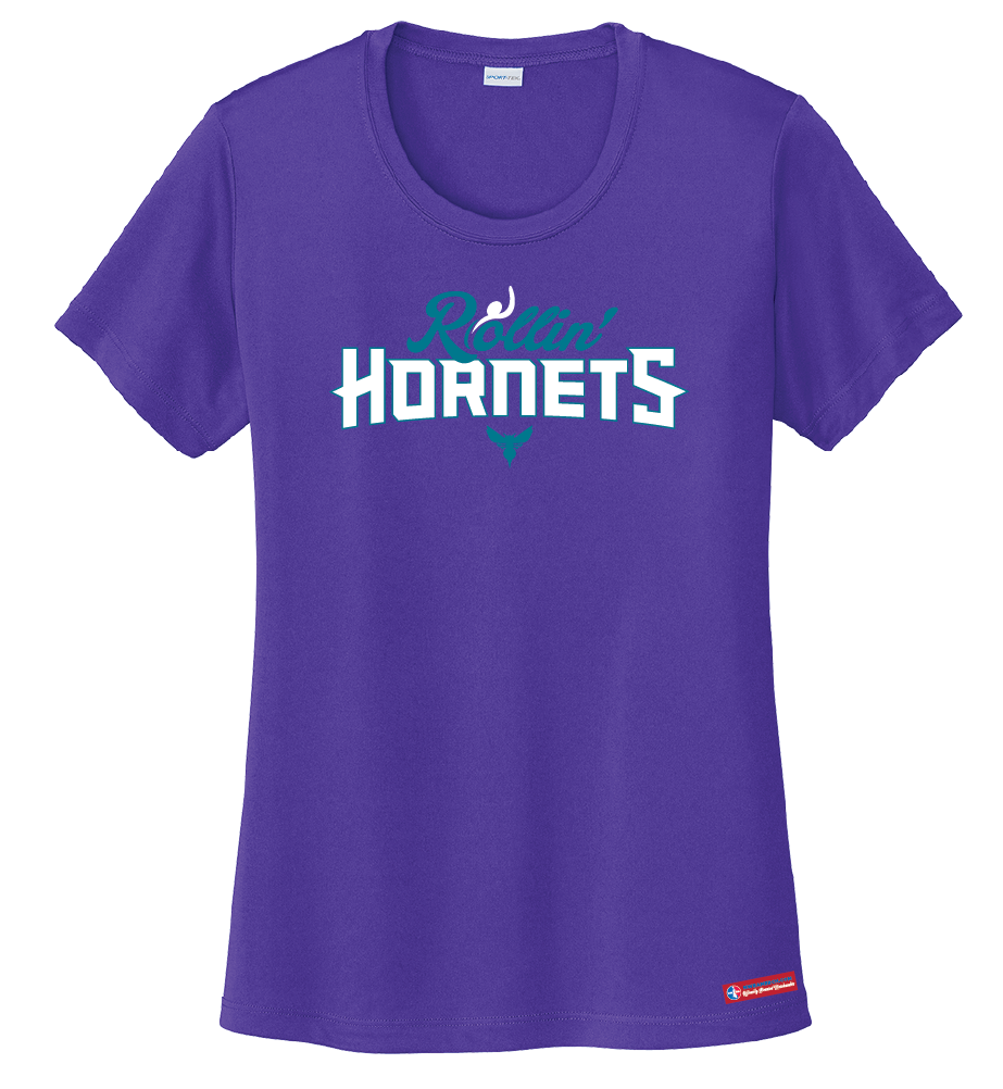 NWBA Officially Licensed - Rollin' Hornets - Women's - T-Shirt - Performance