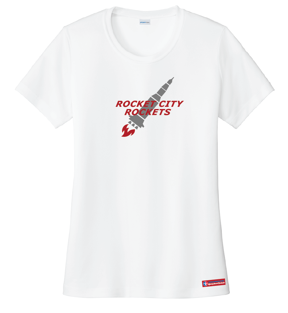 NWBA Officially Licensed - Rocket City Rockets - Women's - T-Shirt - Performance