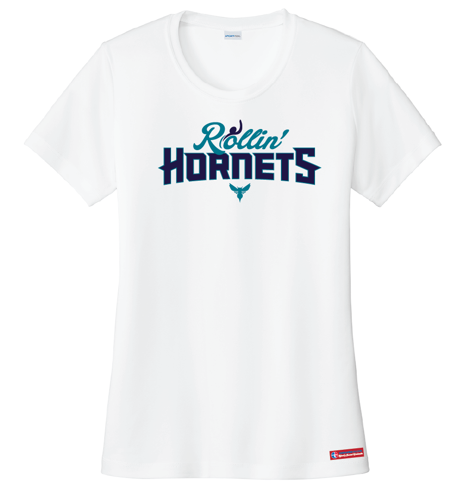 NWBA Officially Licensed - Rollin' Hornets - Women's - T-Shirt - Performance
