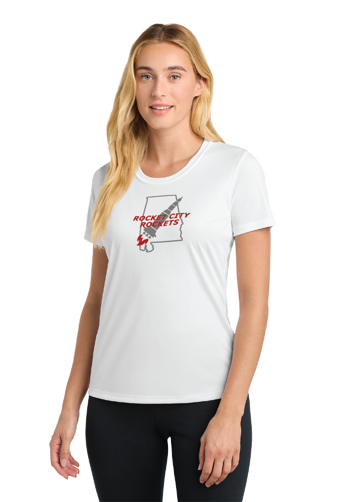 NWBA Officially Licensed - Rocket City Rockets - Women's - T-Shirt - Performance
