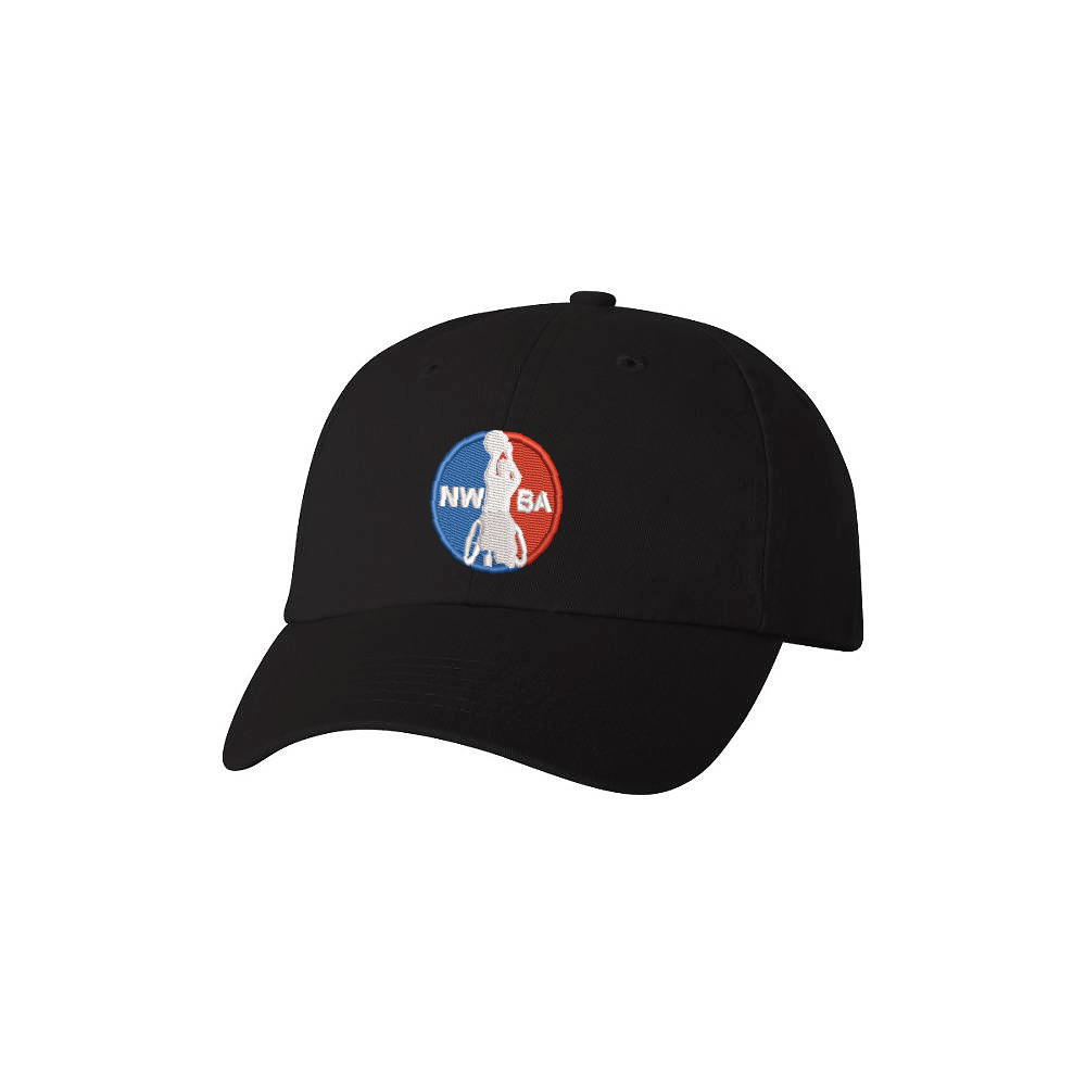 NWBA Officially Licensed - "NWBA MEDALLION" - DAD STYLE CAP