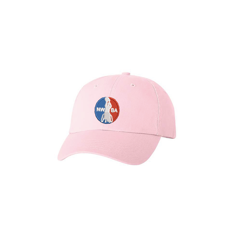 NWBA Officially Licensed - "NWBA MEDALLION" - DAD STYLE CAP