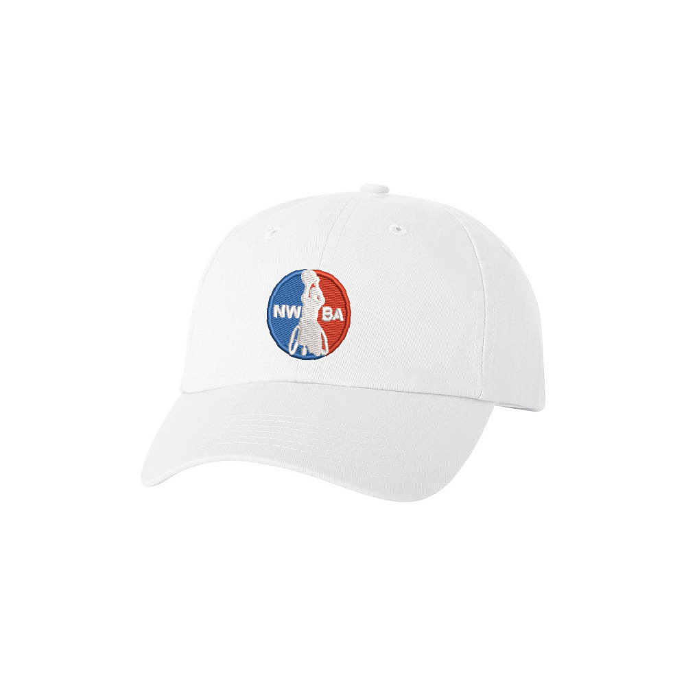 NWBA Officially Licensed - "NWBA MEDALLION" - DAD STYLE CAP