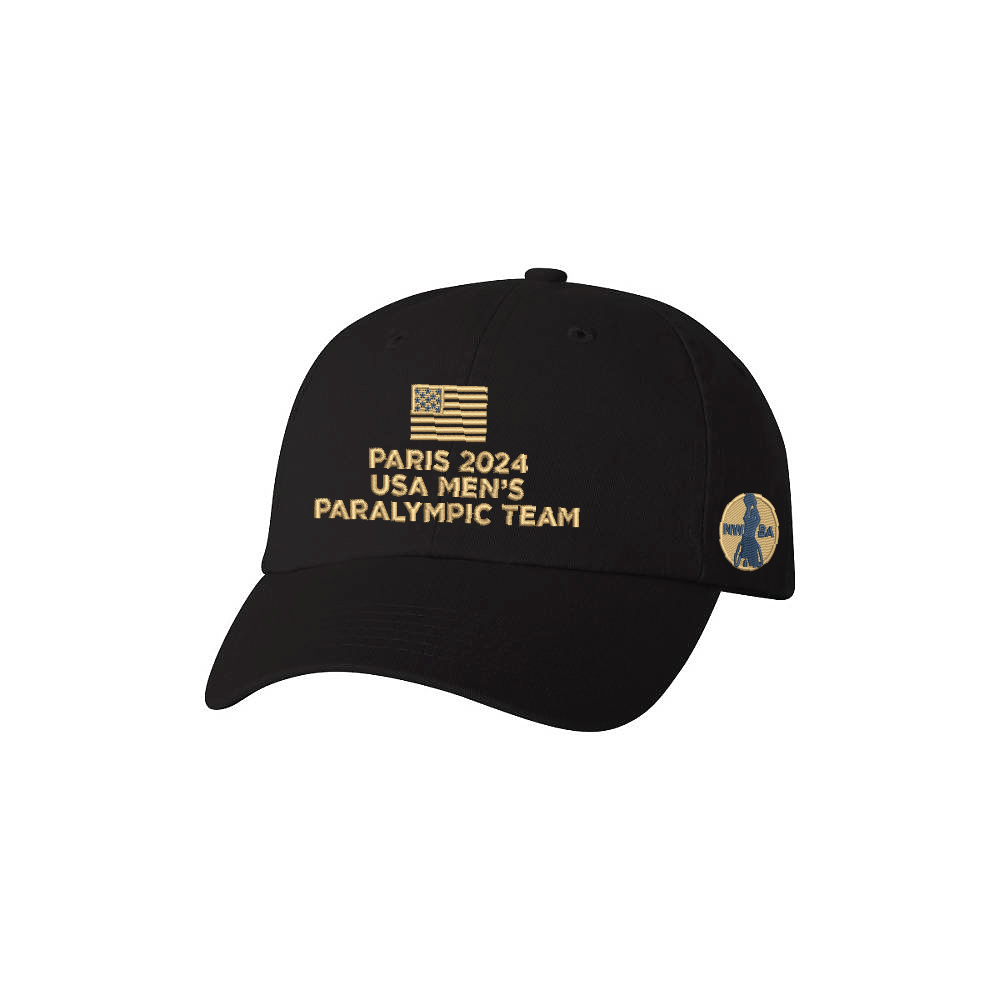 NWBA Officially Licensed - "MEN'S TEAM FLAG" - DAD STYLE CAP