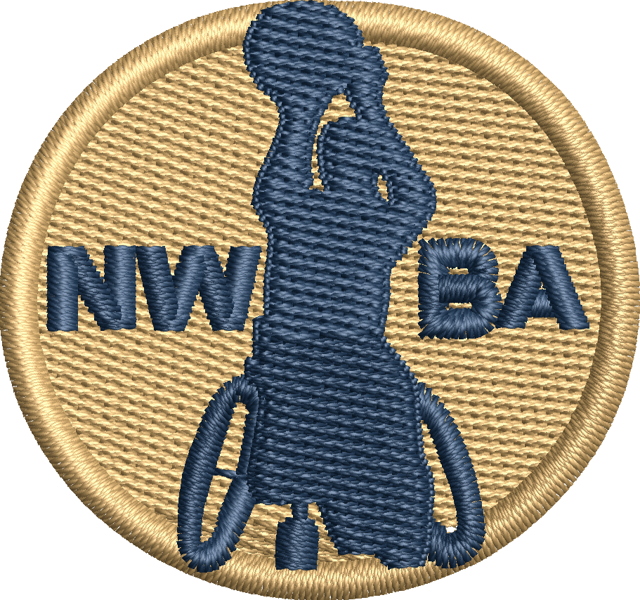 NWBA Officially Licensed - "MEN'S TEAM FLAG" - DAD STYLE CAP