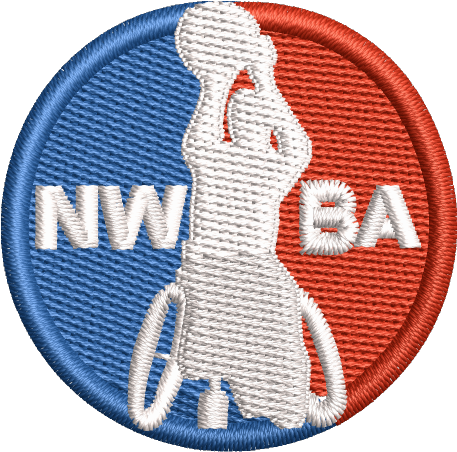 NWBA Officially Licensed - 1/4 ZIP FLEECE PULLOVER - WOMEN'S