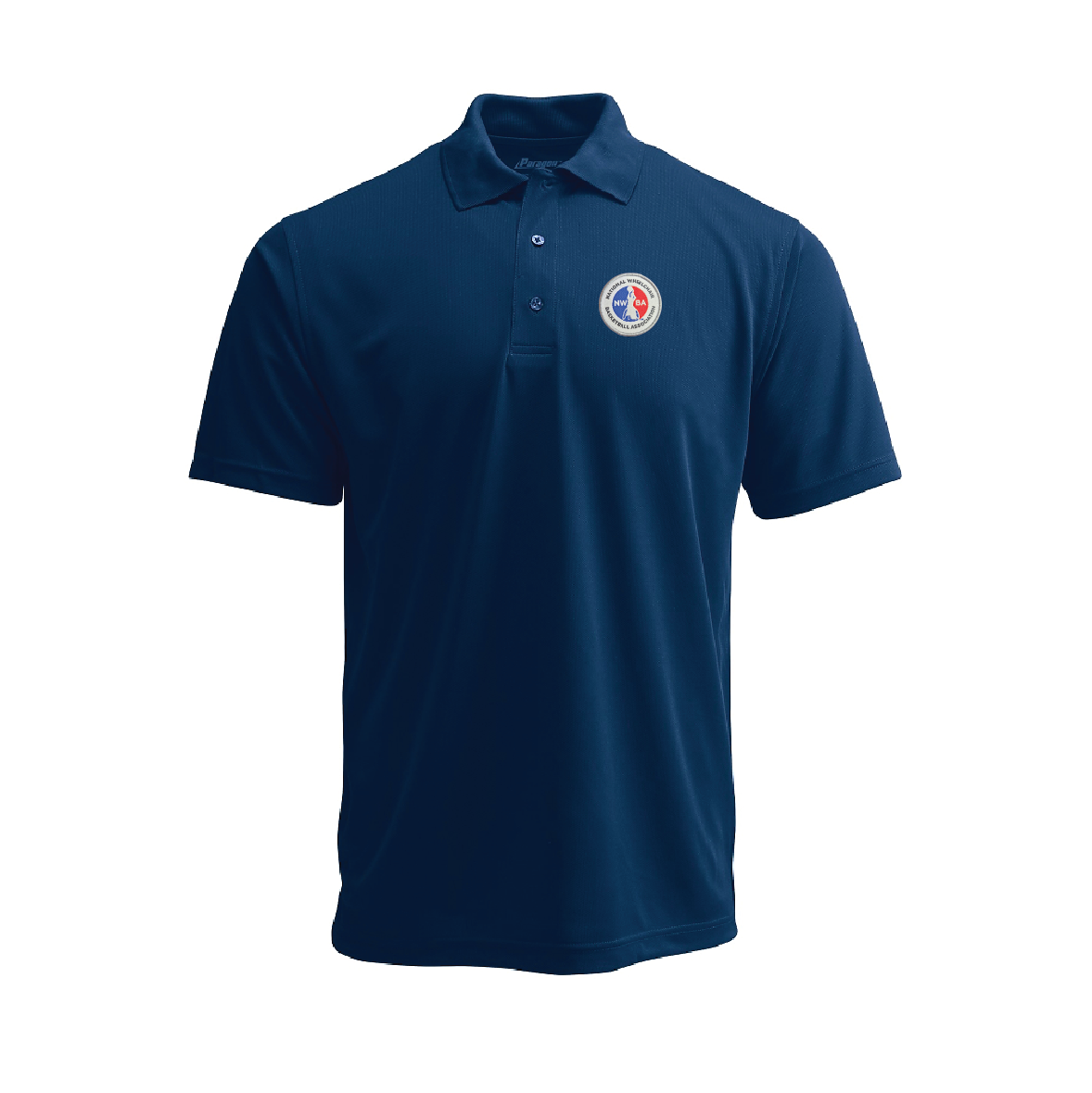 NWBA Officially Licensed: Men's Performance Polo
