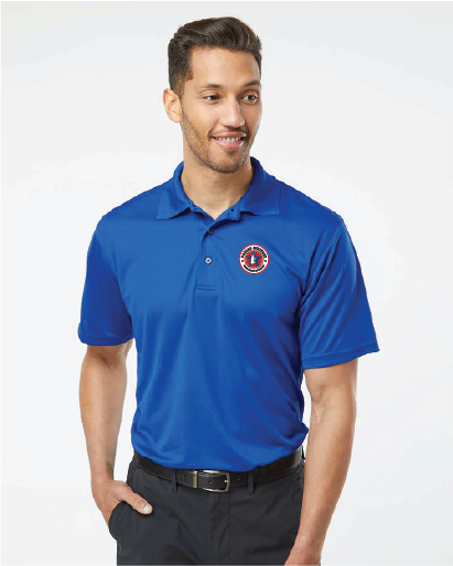 NWBA Officially Licensed: Dallas Military Wheelchair Mavericks - Men's - Performance Polo