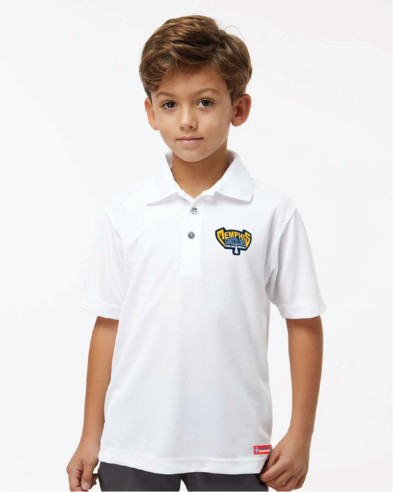 NWBA Officially Licensed: Memphis Rollin' Grizzlies - Youth Polo