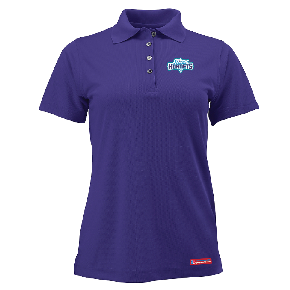 NWBA Officially Licensed: Rollin' Hornets - Women's - Performance Polo