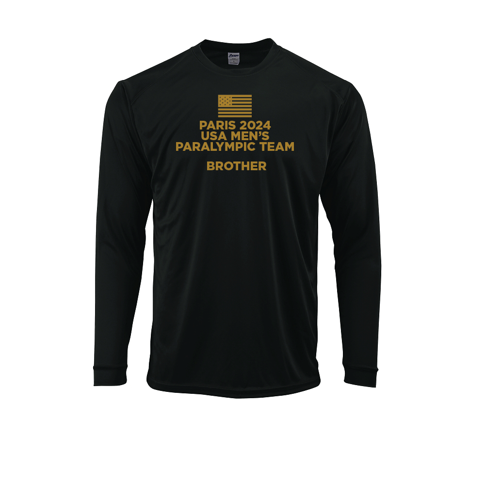 NWBA Officially Licensed: "MEN'S TEAM FLAG" - MENS Performance Shirt
