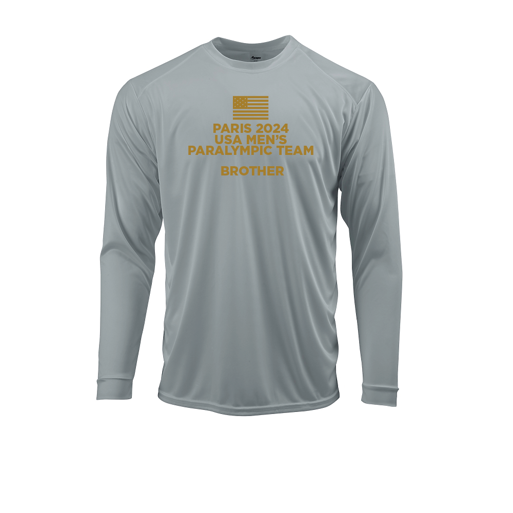 NWBA Officially Licensed: "MEN'S TEAM FLAG" - MENS Performance Shirt