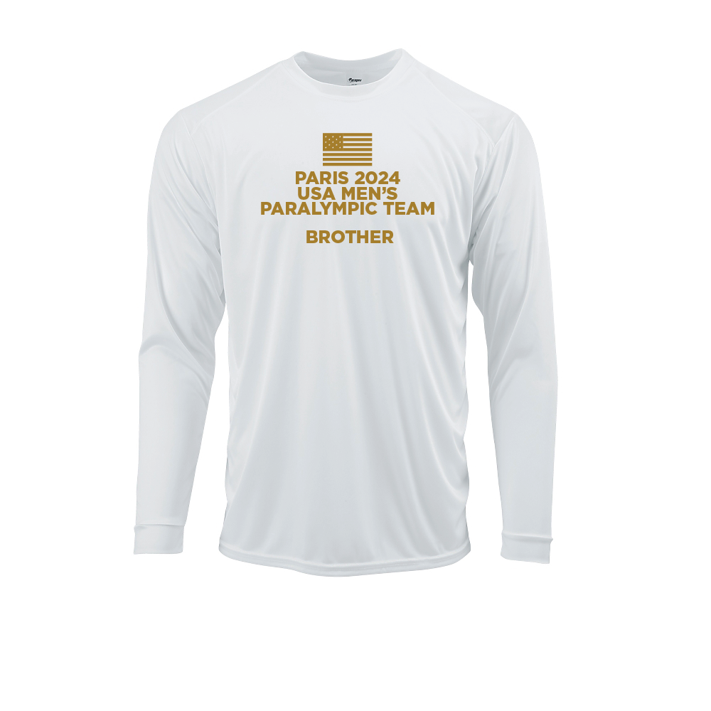 NWBA Officially Licensed: "MEN'S TEAM FLAG" - MENS Performance Shirt