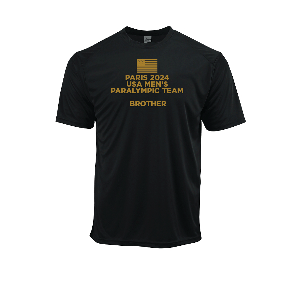 NWBA Officially Licensed: "MEN'S TEAM FLAG" - MENS Performance Shirt