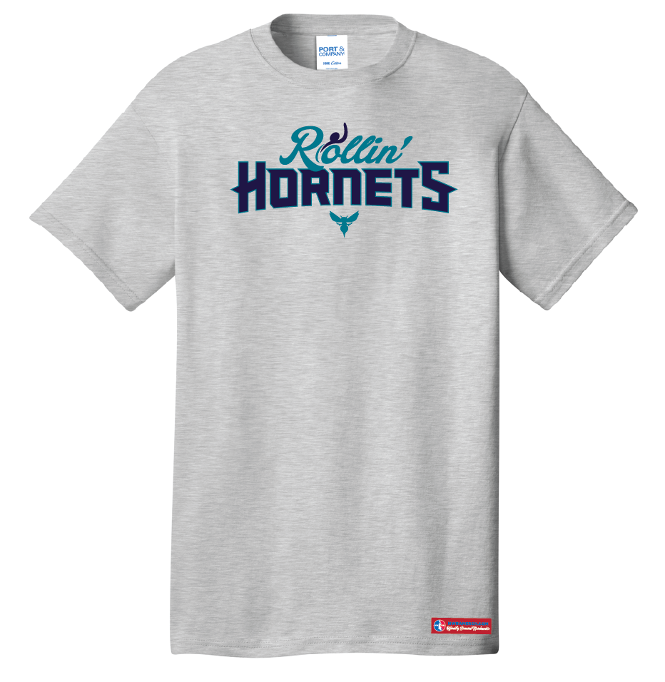 NWBA Officially Licensed - Rollin' Hornets - Men's - T-Shirt - Cotton