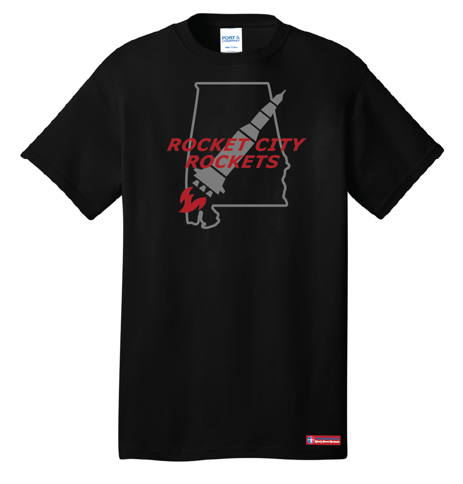 NWBA Officially Licensed - Rocket City Rockets - Youth - T-Shirt - Cotton