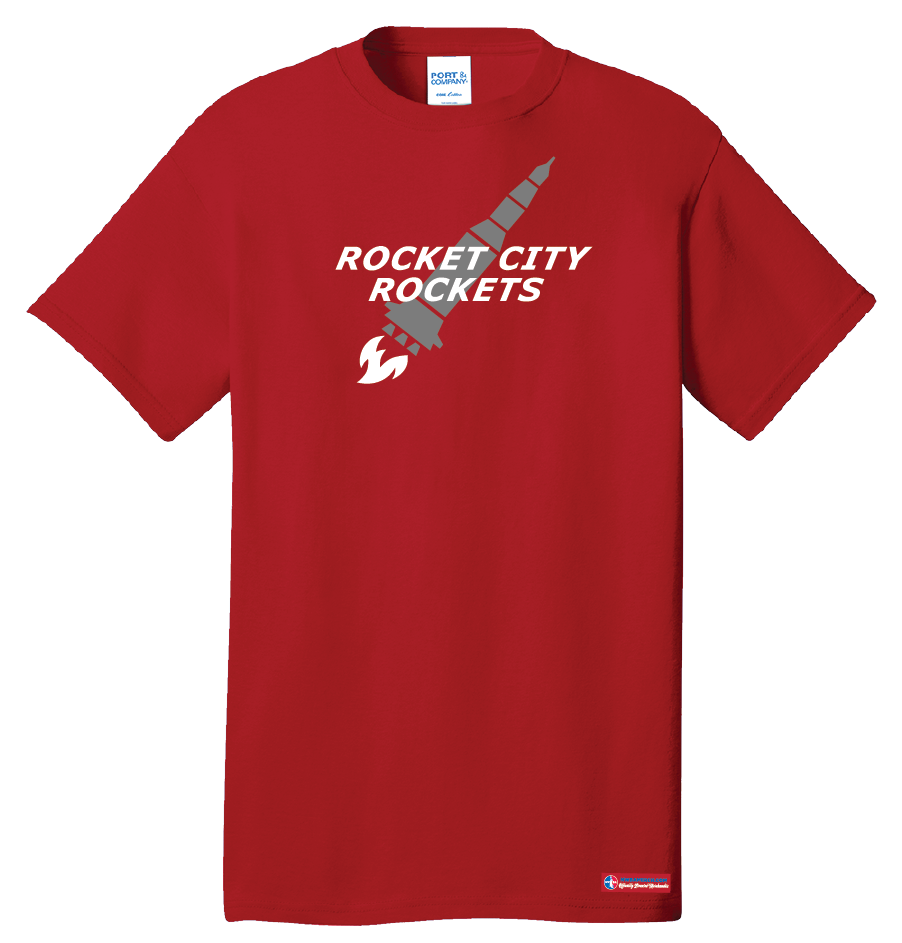 NWBA Officially Licensed - Rocket City Rockets - Youth - T-Shirt - Cotton