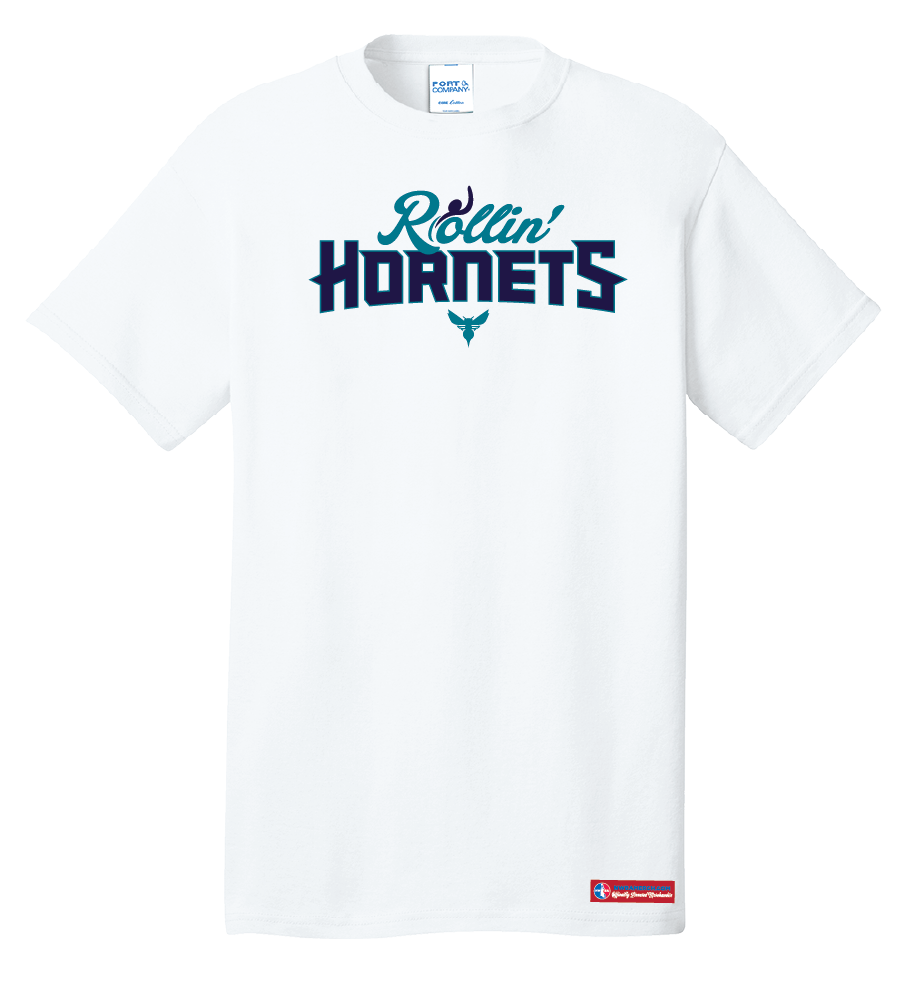 NWBA Officially Licensed - Rollin' Hornets - Men's - T-Shirt - Cotton