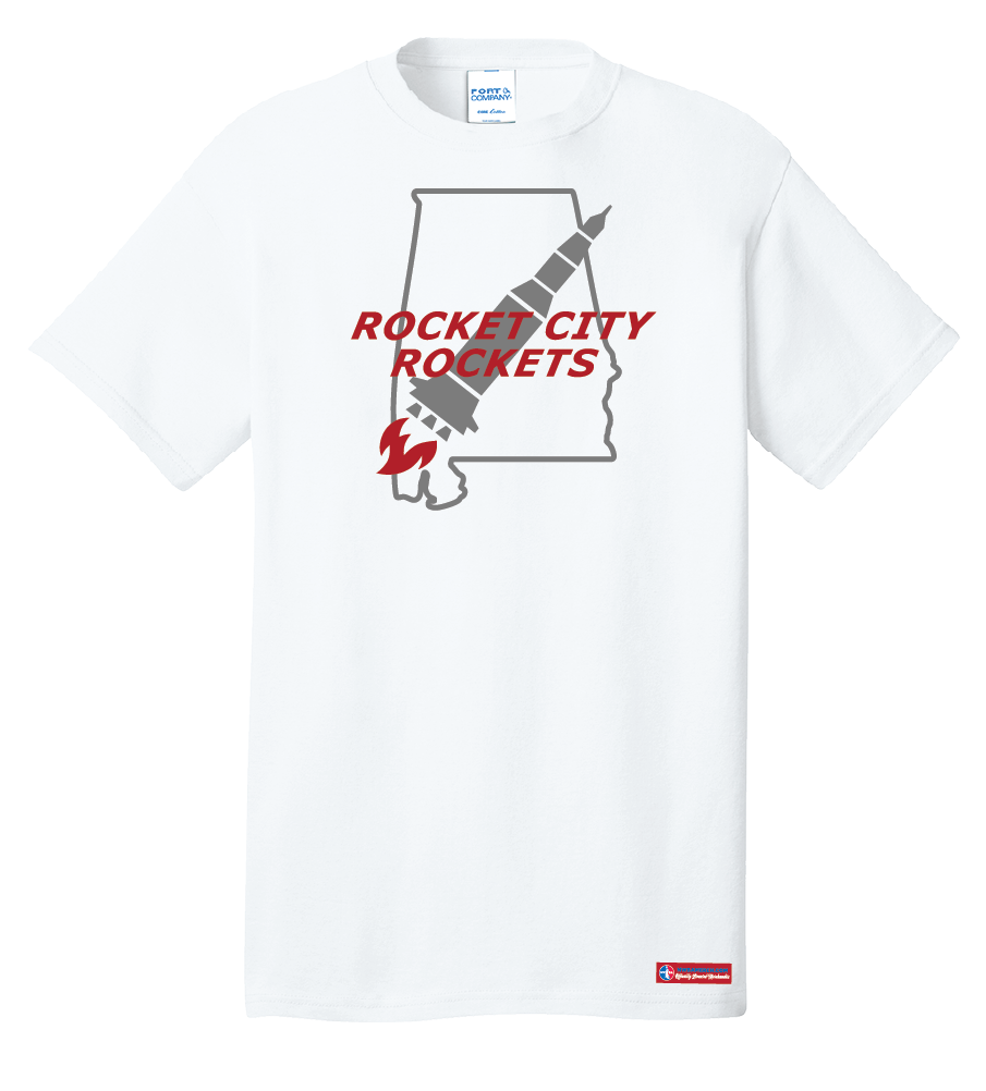 NWBA Officially Licensed - Rocket City Rockets - Youth - T-Shirt - Cotton