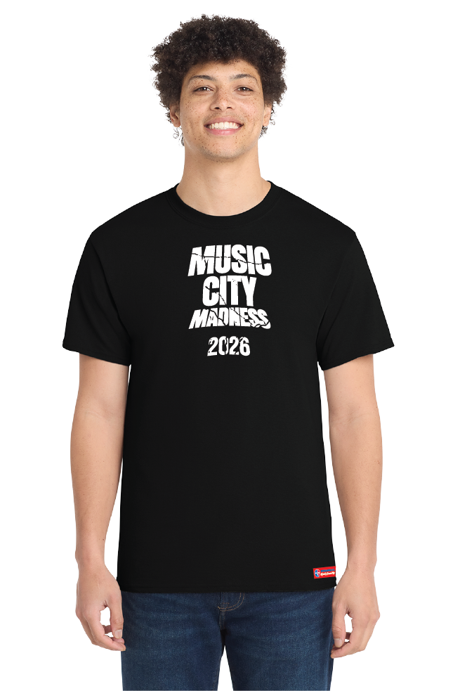 NWBA Officially Licensed - 2026 Music City Madness - Men's - T-Shirt - Cotton