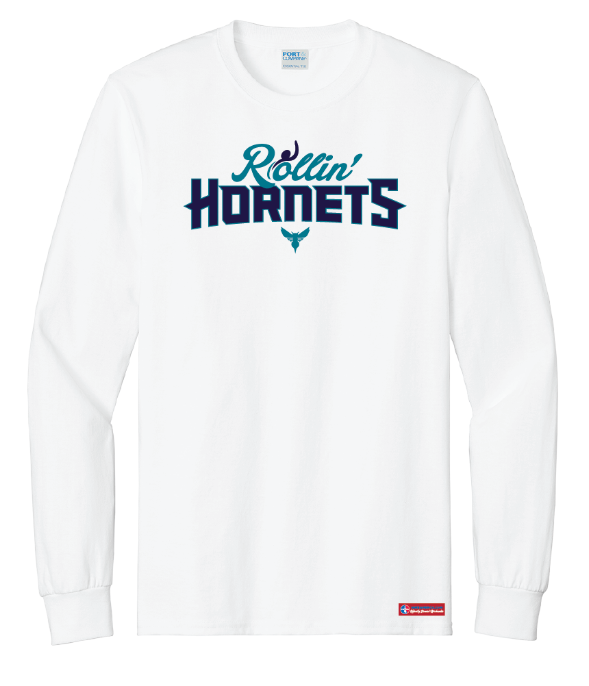 NWBA Officially Licensed - Rollin' Hornets - Men's - L/S T-Shirt - Cotton