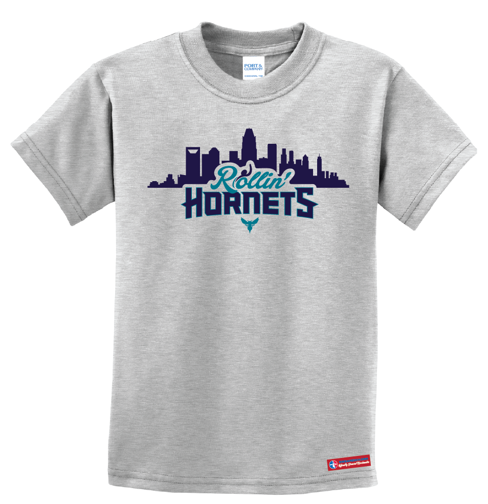 NWBA Officially Licensed - Rollin' Hornets - Youth - T-Shirt - Cotton