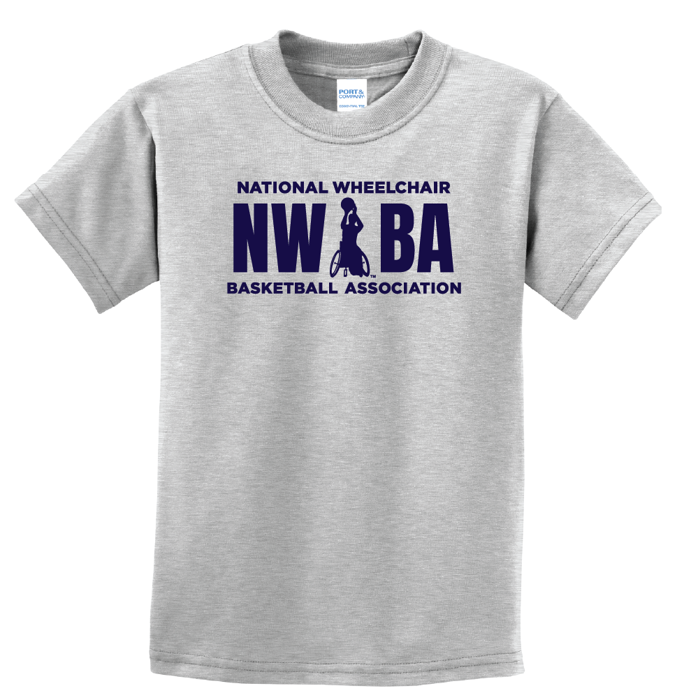 NWBA Officially Licensed - "3BARS" - YOUTH T-SHIRT